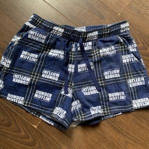 Sleep pj shorts, The Office, Dunder Mifflin Shorts